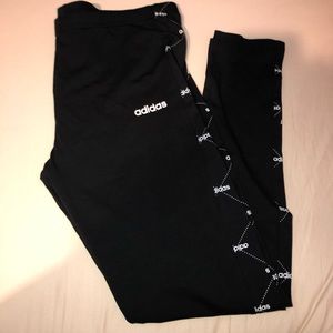 Adidas Black Leggings NWT LARGE